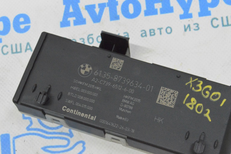 Tailgate Control Unit Module BMW X3 G01 18-21 (02) — фото 4