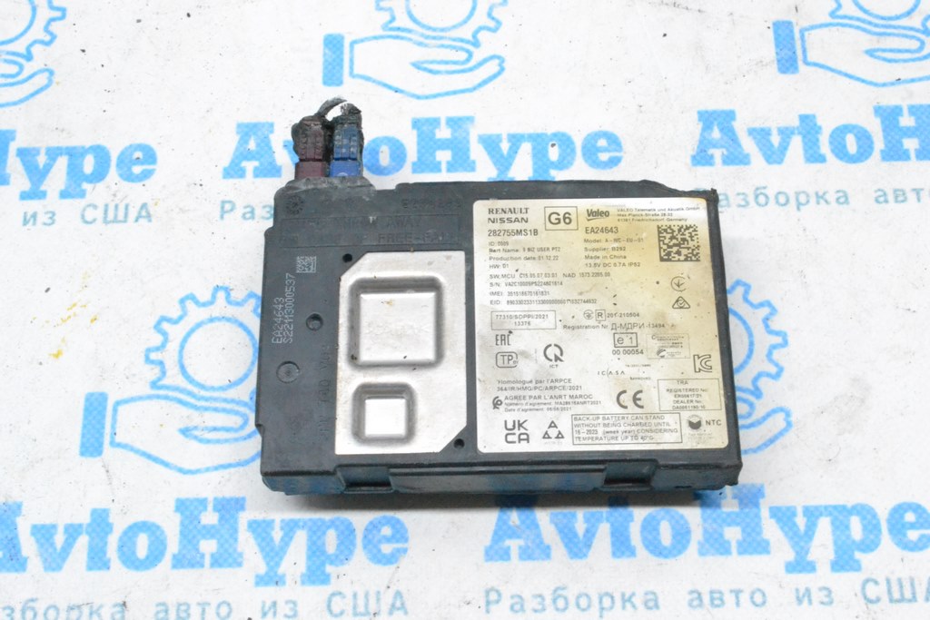 Telematic Control Module Nissan Qashqai 21- (01) дефект , подплавлен