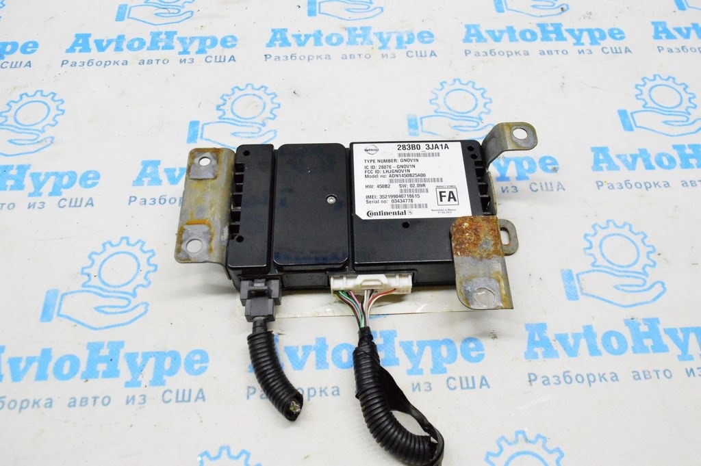 TELEMATICS COMMUNICATION Infiniti JX35 QX60 13- (01)