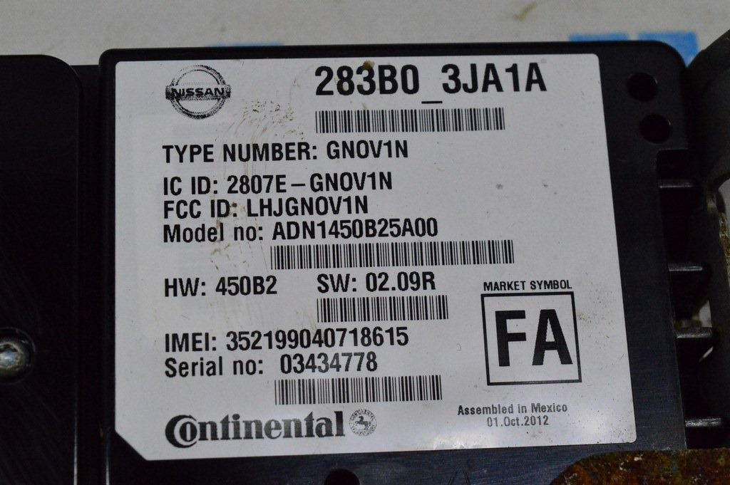 TELEMATICS COMMUNICATION Infiniti JX35 QX60 13- (01) — фото 2