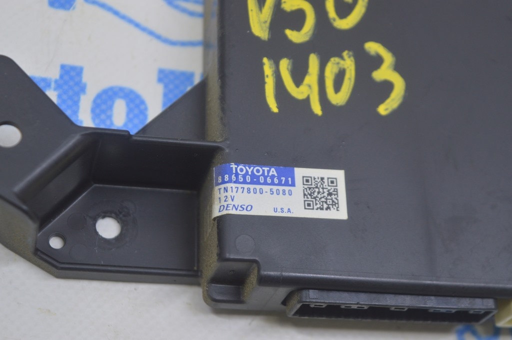TEMPERATURE CONTROL MODULE AC AMPLIFIER Toyota Camry v50 12-14 usa (03) — фото 2