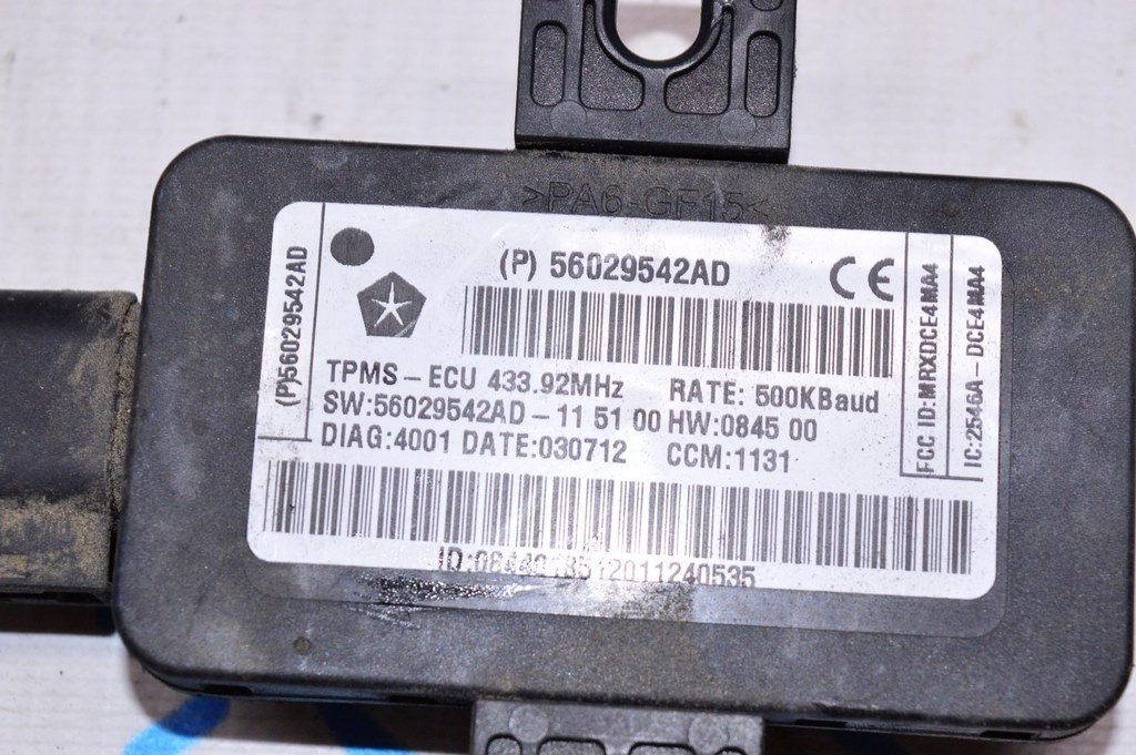 Tire Pressure Module Блок управления давления в шинах Dodge Journey 11- (03) — фото 3