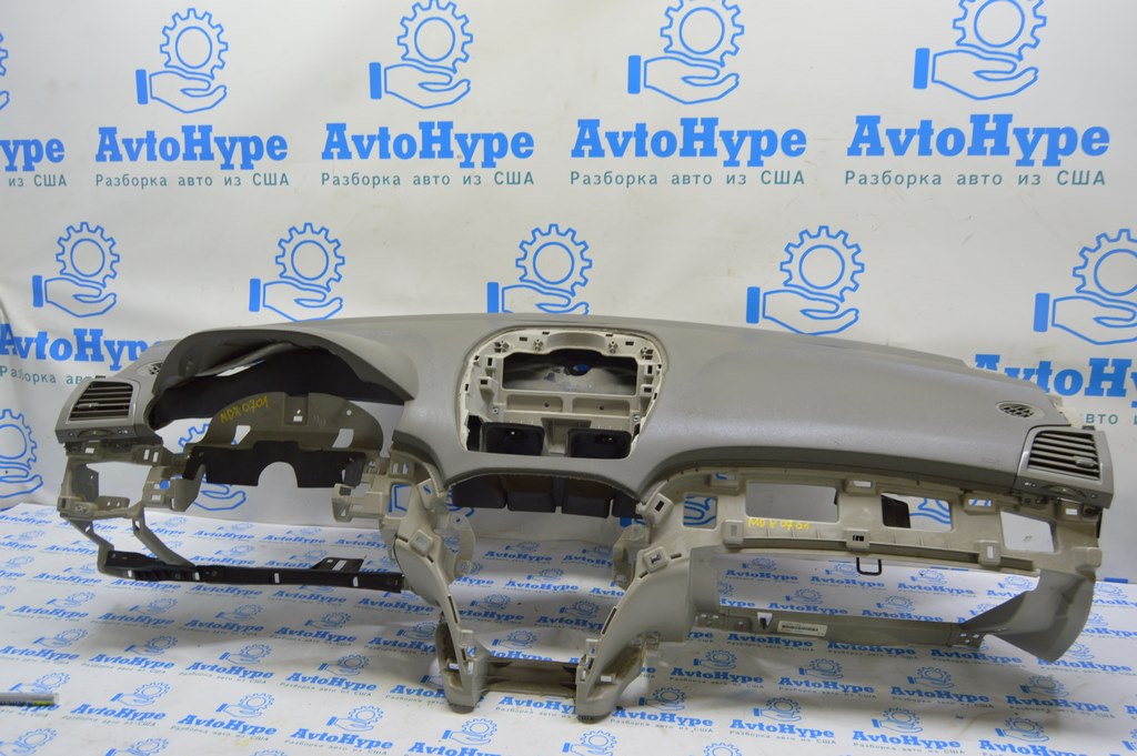 Торпедо передняя панель c AIRBAG Acura MDX 07-13 серая (01)
