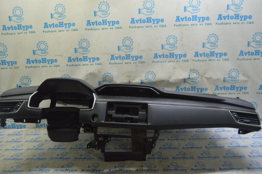 Торпедо передняя панель c AIRBAG Honda Clarity 18-21 usa черная (02)