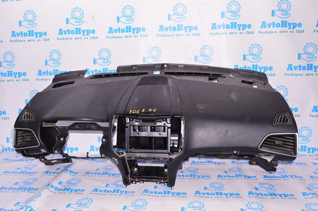 Торпедо передняя панель голая Ford Edge 16- черн start-stop (04)