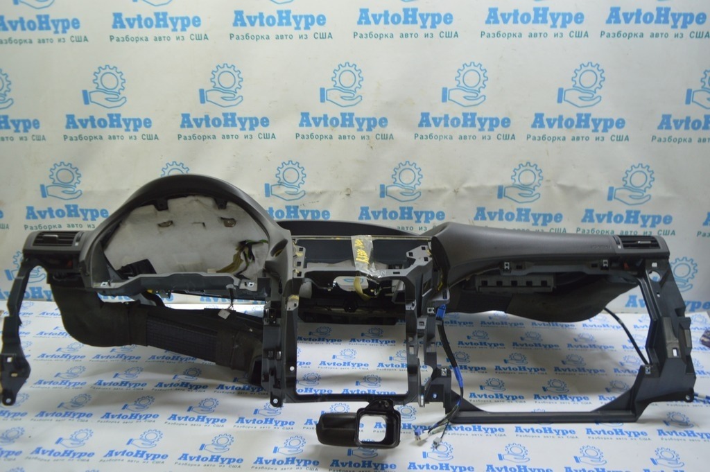 Торпедо передняя панель с AIRBAG Lexus RX350 RX450h 10-15 коричневая (01) — фото 3