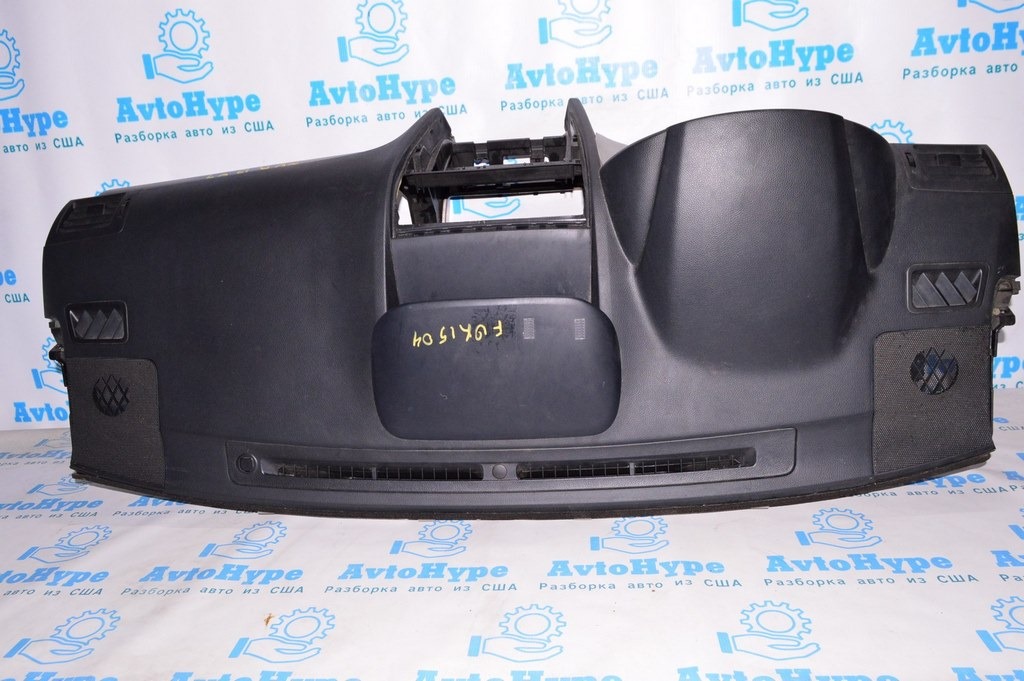 Торпедо передняя панель с AIRBAG Subaru Forester 14-18 SJ черная — фото 3