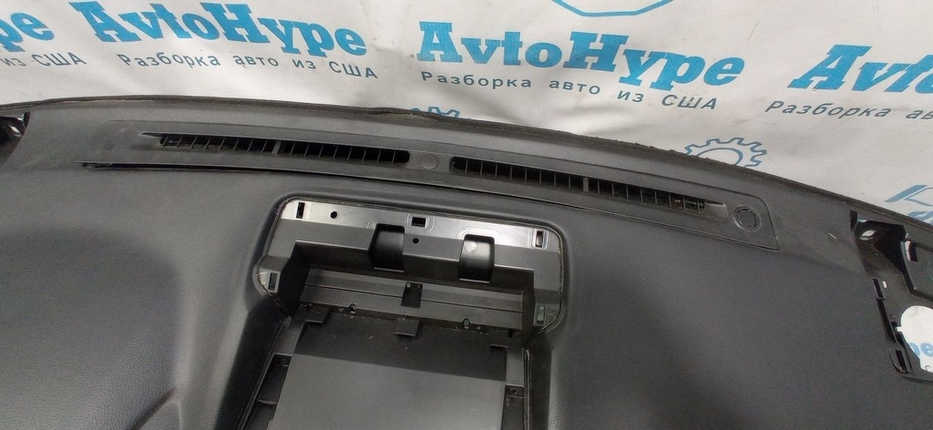Торпедо передняя панель с AIRBAG Subaru Forester 14-18 SJ черная — фото 3