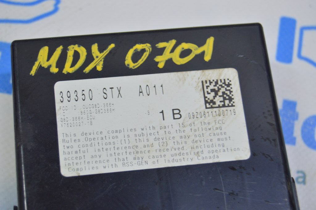TPMS Unit Acura MDX 07-13 (01) — фото 3