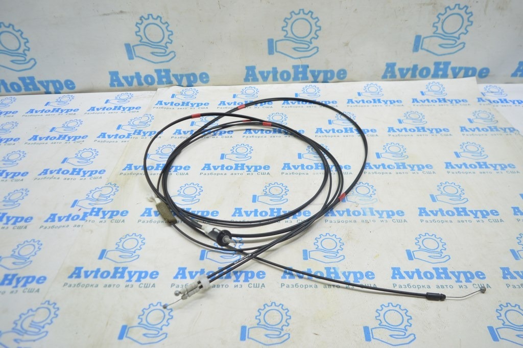 Трос открытия лючка бензобака и крышки багажника Toyota Camry v50 12-14 usa\euro