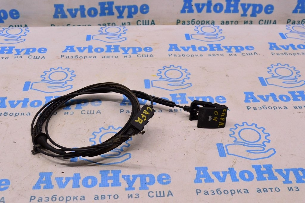 Трос открытия замка капота Jeep Cherokee KL 14-18 дорест c ручкой