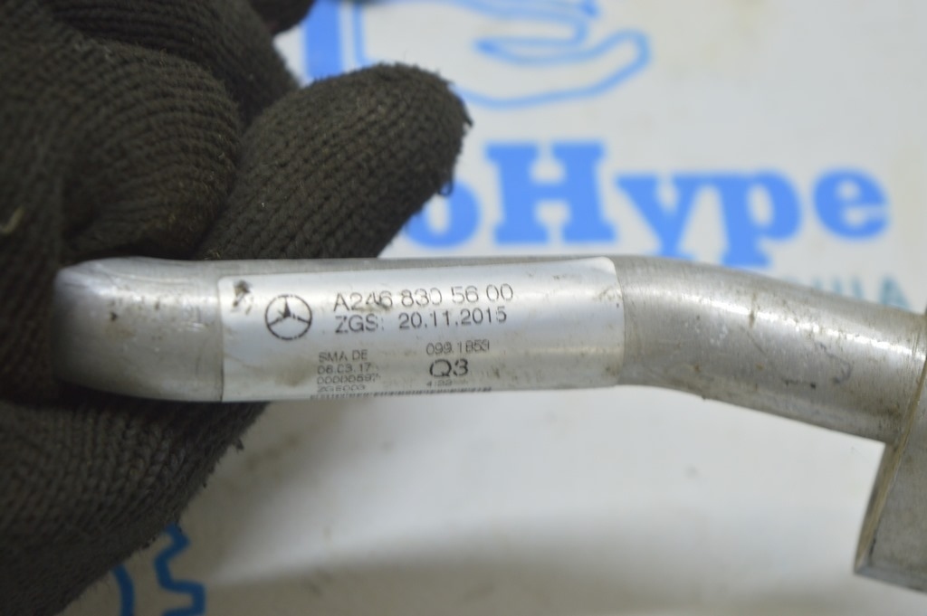 Трубка кондиционера дополнительная Infiniti QX30 17- 924805DB0B — фото 3