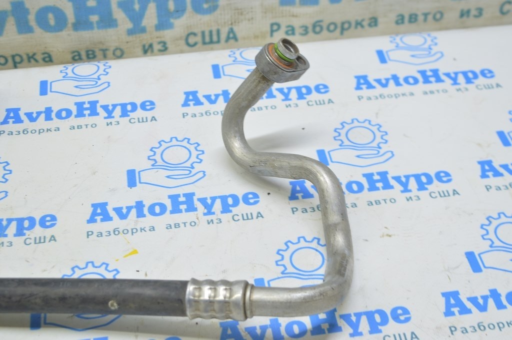 Трубка кондиционера компрессор-печка Ford Focus mk3 15-18 2.0 рест в сборе как на фото — фото 3