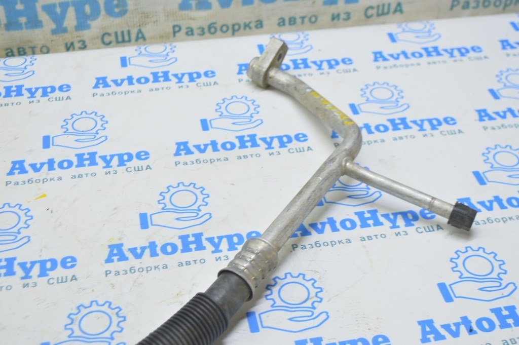 Трубка кондиционера компрессор-печка первая Ford Edge 15-18 2.0T (02) — фото 2