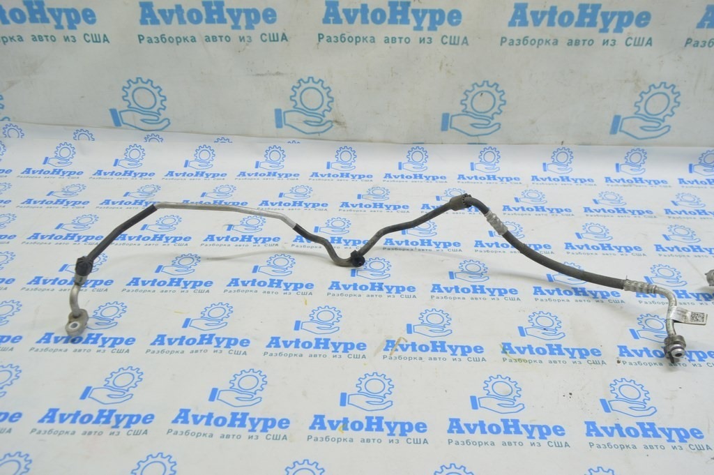 Трубка кондиционера печка-конденсер Audi A6 C7 12-17 2.0 — фото 2