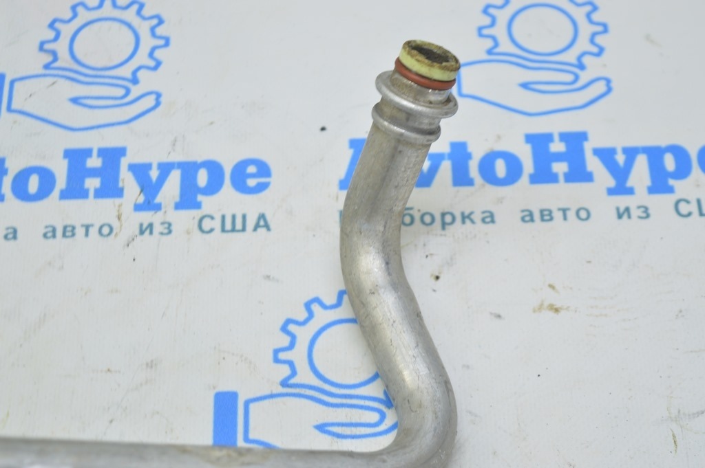 Трубка кондиционера печка-конденсер Ford Focus mk3 15-18 2.0 рест, короткая — фото 3
