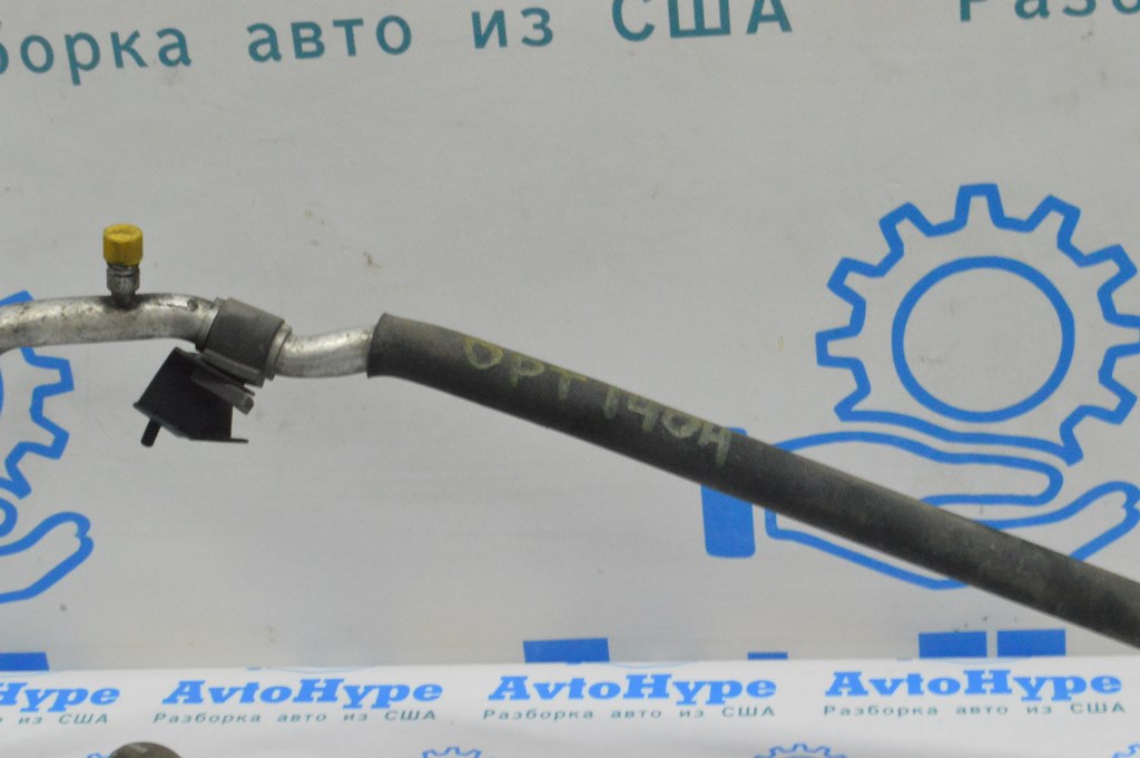 Трубка кондиционера печка-конденсер Kia Optima 11-15 hybrid с бачонком — фото 2