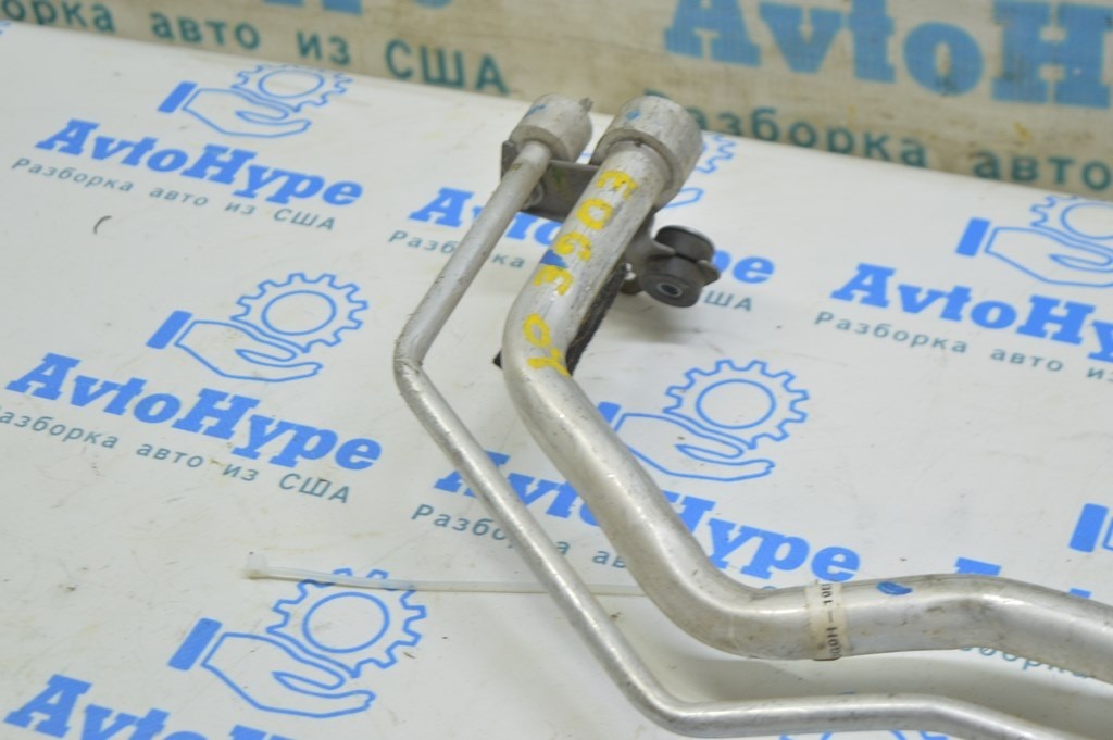 Трубка кондиционера печка-конденсер вторая Ford Edge 15-18 2.0T DG9H-19E881-AC (04) — фото 3