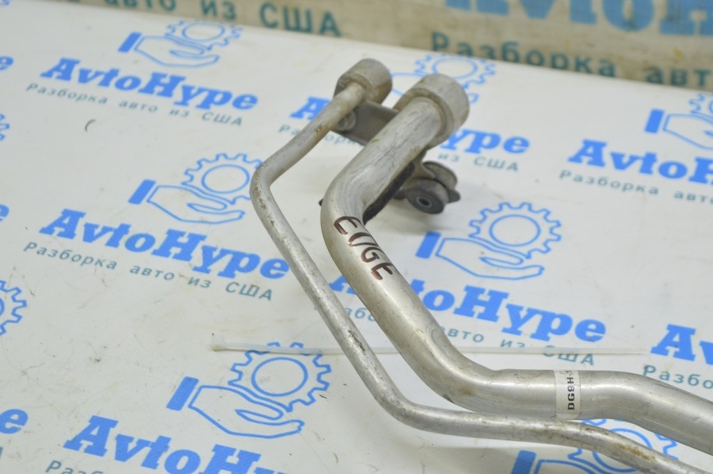 Трубка кондиционера печка-конденсер вторая Ford Edge 15-18 2.0T DG9H-19E881-AC — фото 3