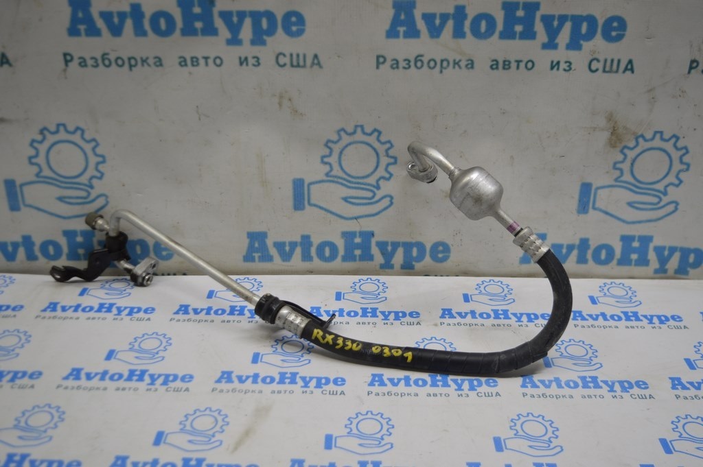 Трубка кондиционера железо/резина с бачком Lexus RX300 RX330 04-06