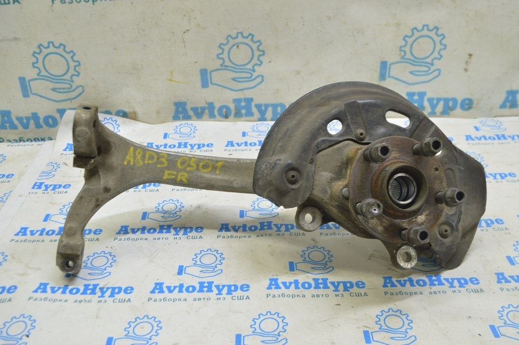 Цапфа перед прав Audi A8 D3 03-09 (01)