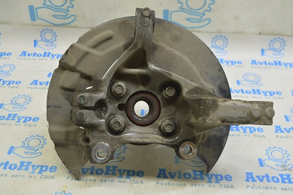 Цапфа передняя левая со ступицей Ford Fusion mk5 13-20 с кожухом (06) — фото 4