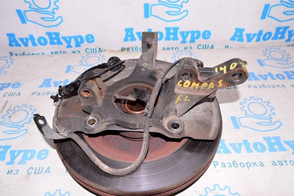 Цапфа со ступицей перед лев Jeep Compass 11-16 (02)