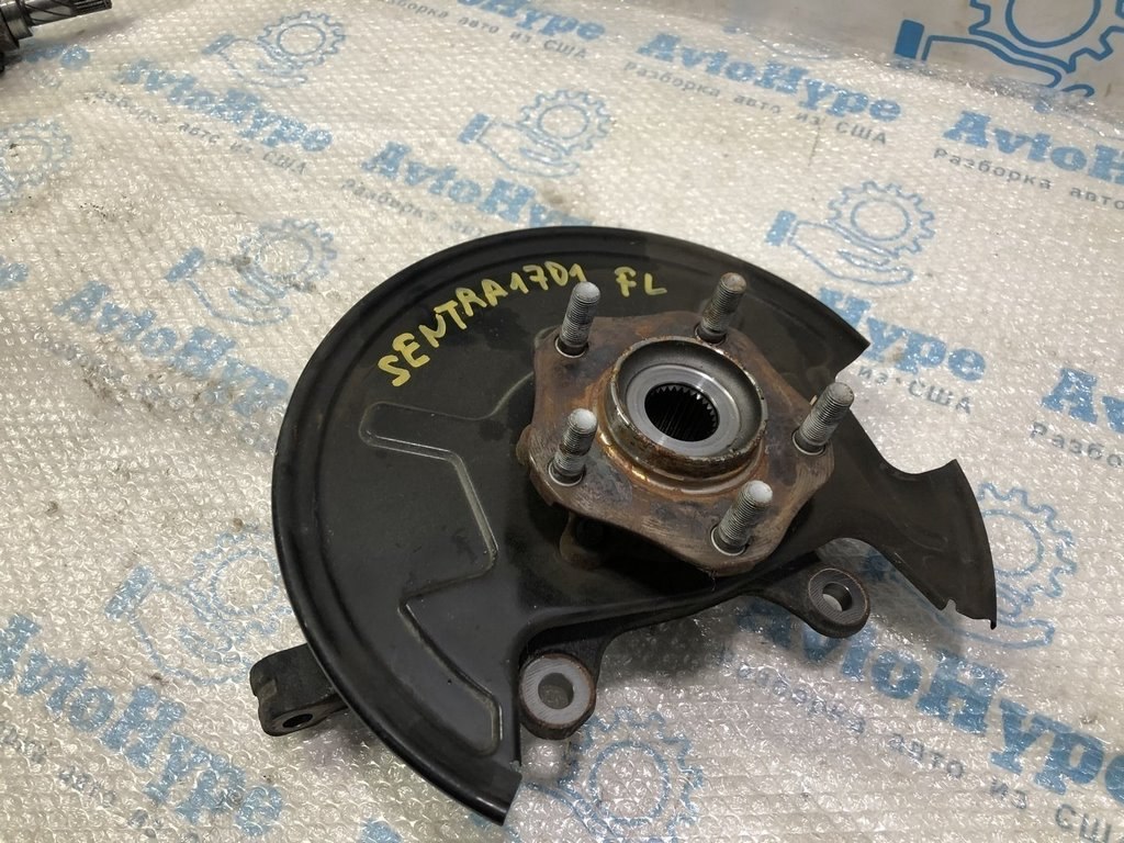 Цапфа со ступицей перед лев Nissan Sentra 13-19 1,6 1.8