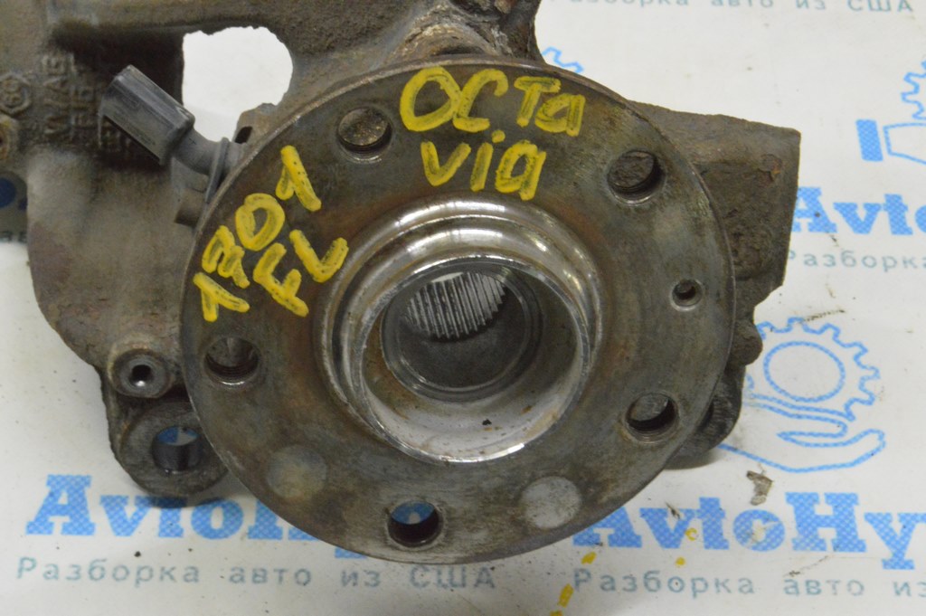 Цапфа со ступицей перед лев Skoda Octavia III A7 13-20 (01) — фото 2