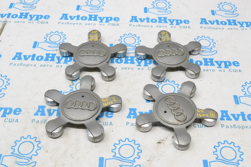 Центральный колпачок на диск Audi Q5 8R 09-17 (02)