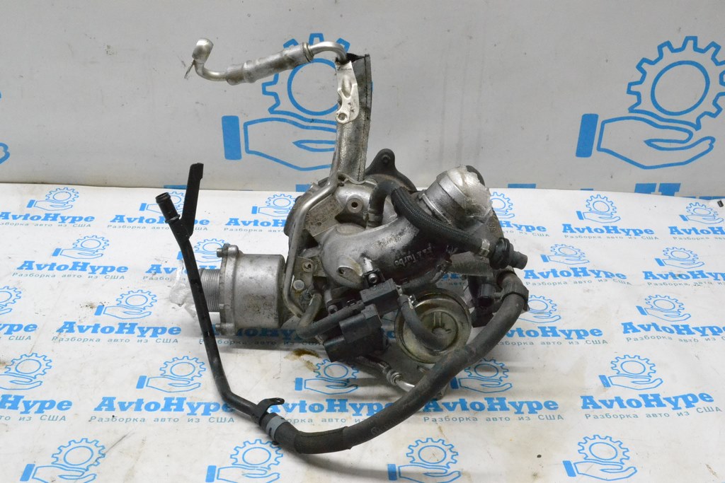 Турбина в сборе с коллектором Audi Q5 8R 13-17 2.0T 110к км (02)