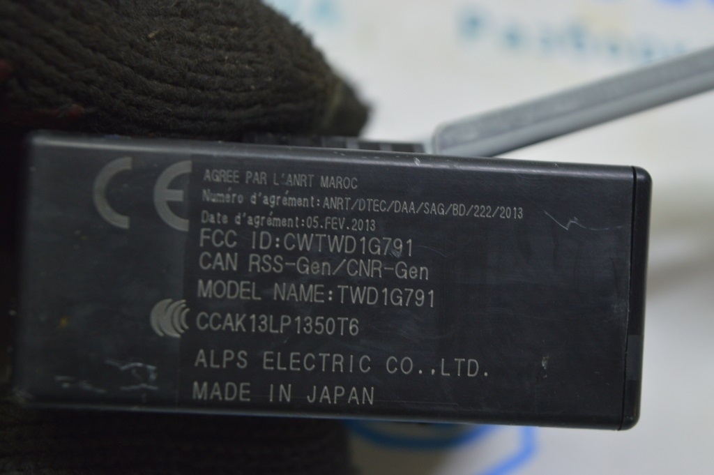 TYRE PRESSURE CONTROL MODULE ECUNissan Leaf 18-22 (01) — фото 3