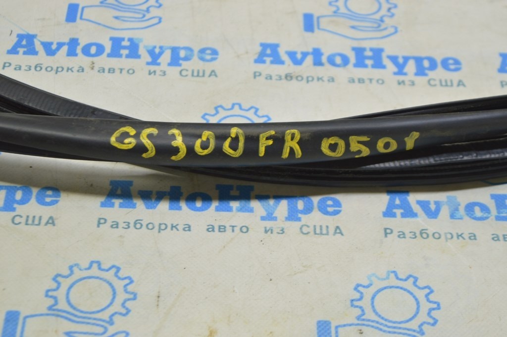 Уплотнитель дверного проема передний правый Lexus GS300 GS350 GS430 GS450h 06-11 — фото 2