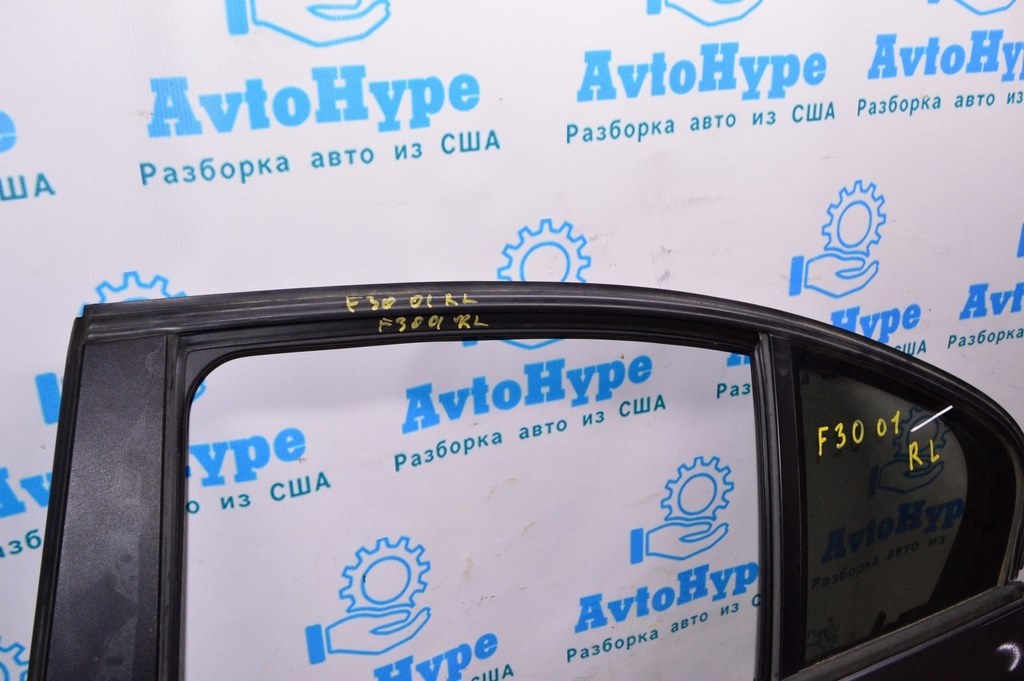 Уплотнитель стекла зад лев BMW 3 F30 12-19