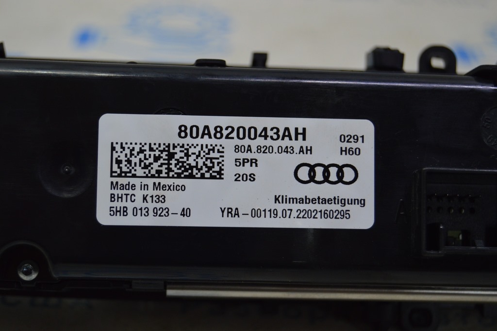 Управление климат-контролем Audi Q5 80A 18-24 под подогрев сидений (01) — фото 3