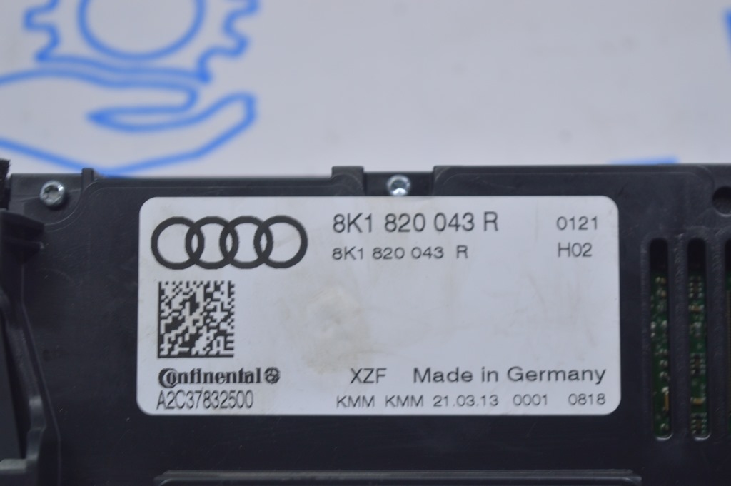 Управление климат-контролем Audi Q5 8R 13-17 с подогревом (01) — фото 2