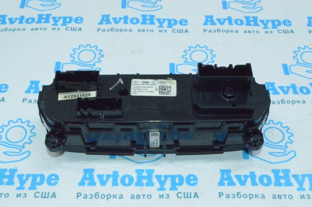 Управление климат-контролем Ford Focus mk3 15-18 manual (07) F1ET-19980-JF — фото 2
