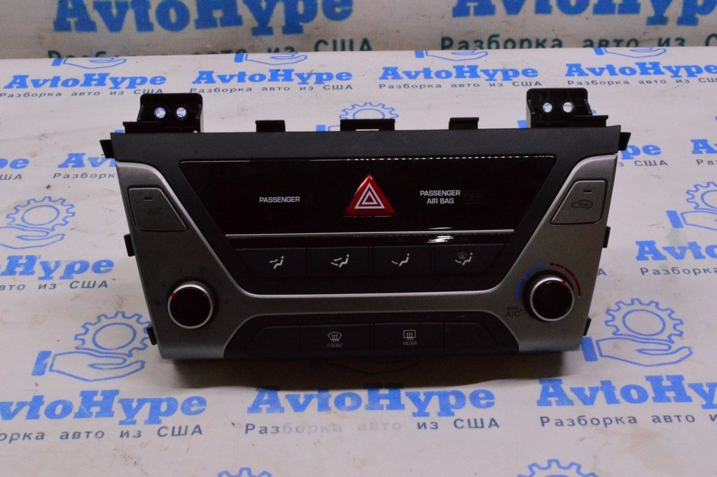 Управление климат-контролем HYUNDAI ELANTRA AD 17-ручное (02)