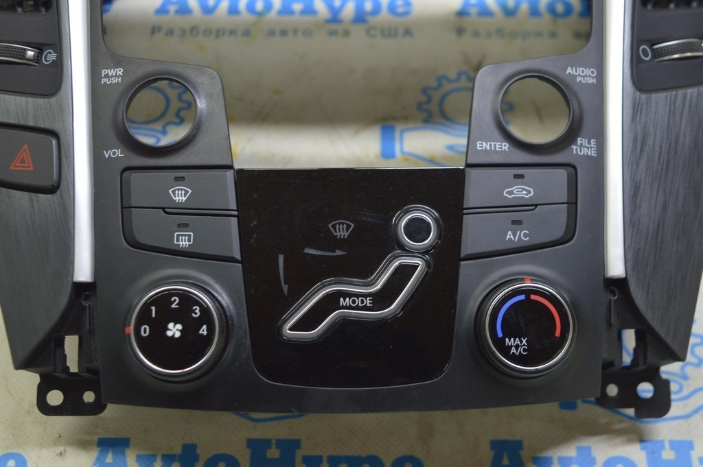 Управление климат-контролем Hyundai Sonata 11-15 manual тип 1 — фото 2