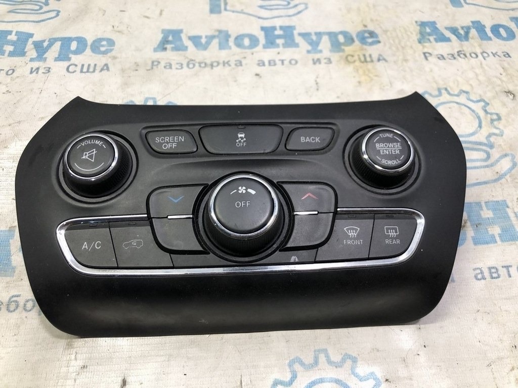 Управление климат-контролем Jeep Cherokee KL 14- manual