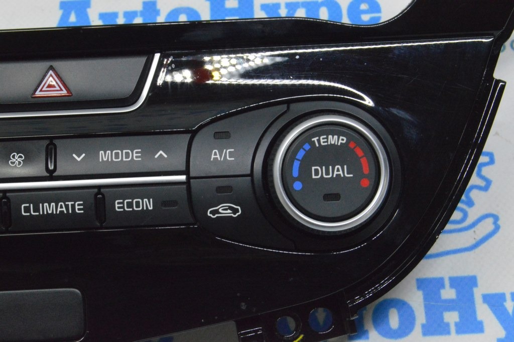 Управление климат-контролем Kia Optima 11-15 авто на 2 зоны (04) — фото 3