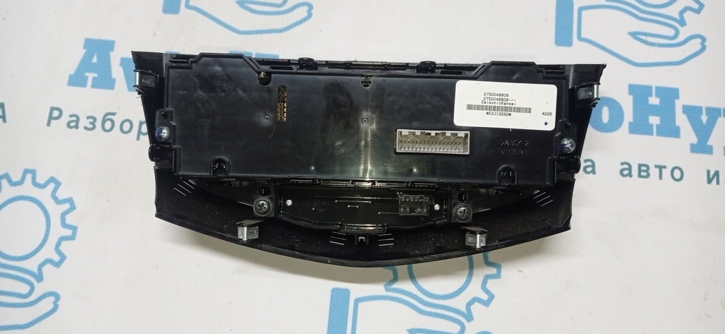 Управление климат-контролем Nissan Rogue 14- manual (05) — фото 2
