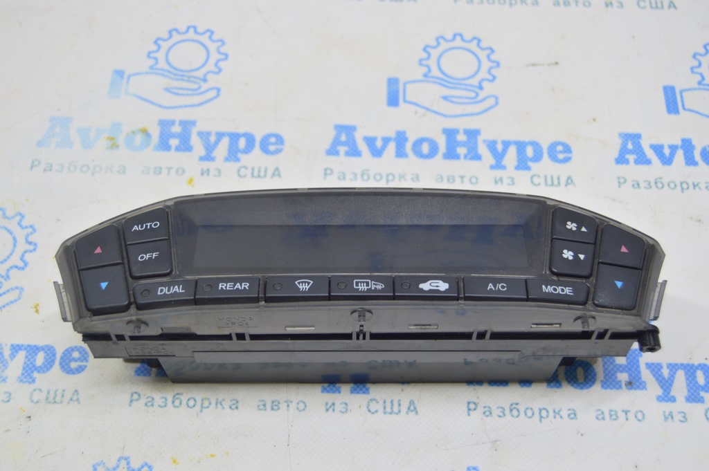 Управление климат-контролем перед Acura MDX 07-09 — фото 2