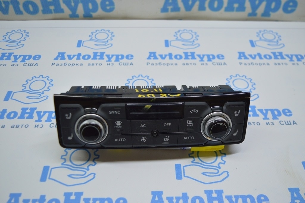 Управление климат-контролем с подогревом сидений Audi A8 D4 10-17 (01) 4H0820043LDEA