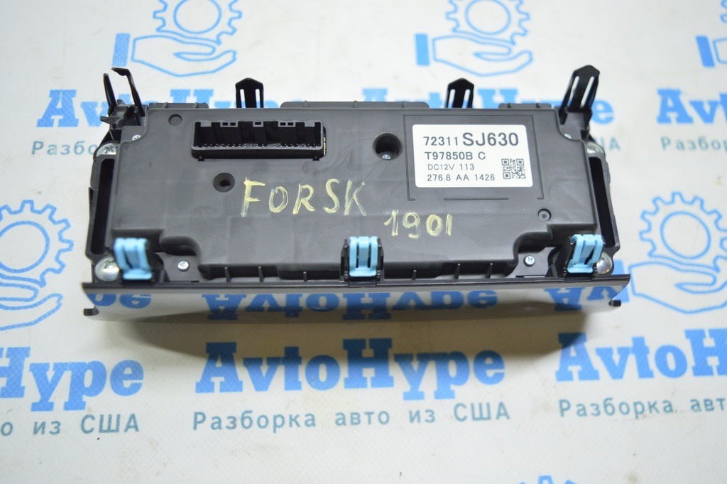 Управление климат-контролем Subaru Forester 19- SK 2 зоны 72311SJ630 — фото 3