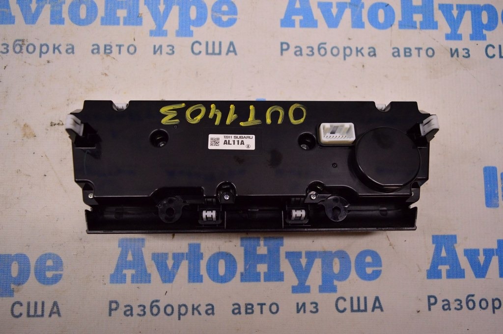 Управление климат-контролем Subaru Outback 15-19 auto (03) с подогревами — фото 2
