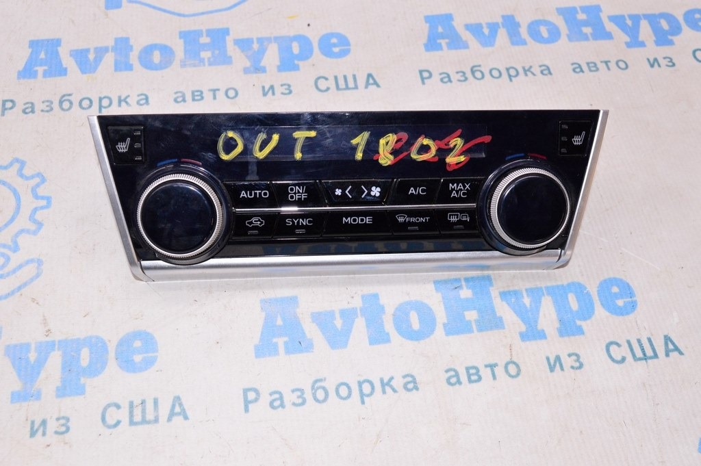 Управление климат-контролем Subaru Outback 18-19 auto рест (02) с подогревами