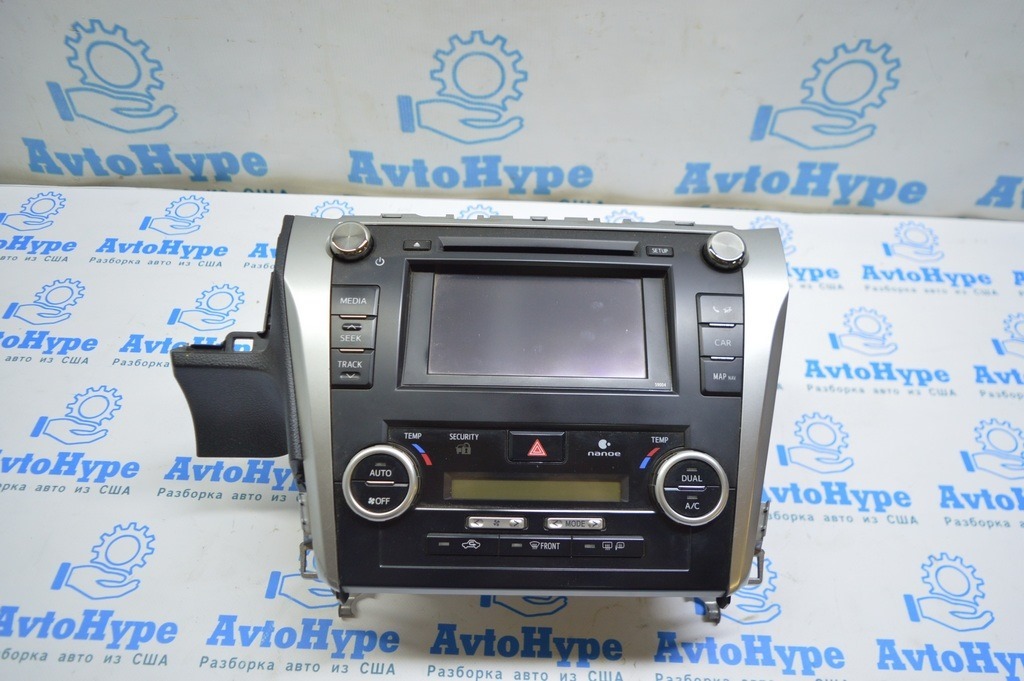 Управление климат-контролем Toyota Camry v50 12-14 европа auto с подогревом зеркал (01)