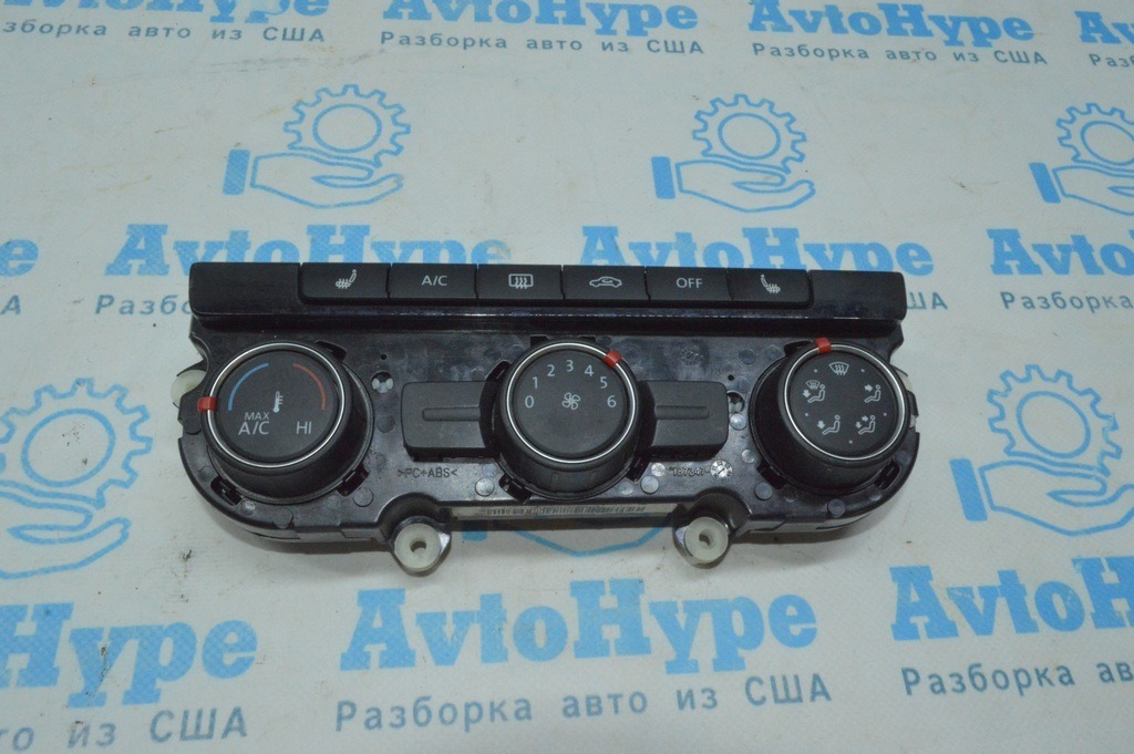 Управление климат-контролем VW Tiguan 09-17 с подогревом (08)