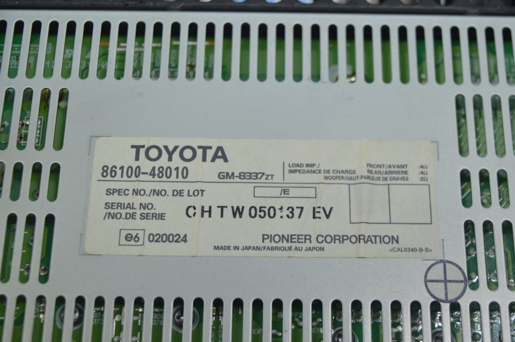 Усилитель Lexus RX300 RX330 RX350 RX400h 04-09 (01) — фото 3
